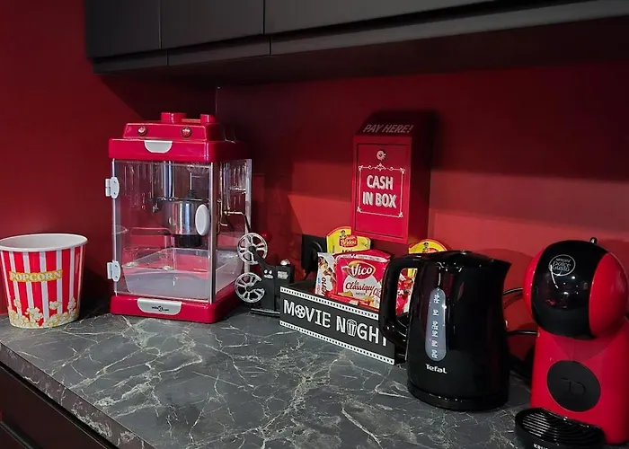 Appartement Hollywood - Jacuzzi-cinema - Luxe-confort Château-Thierry